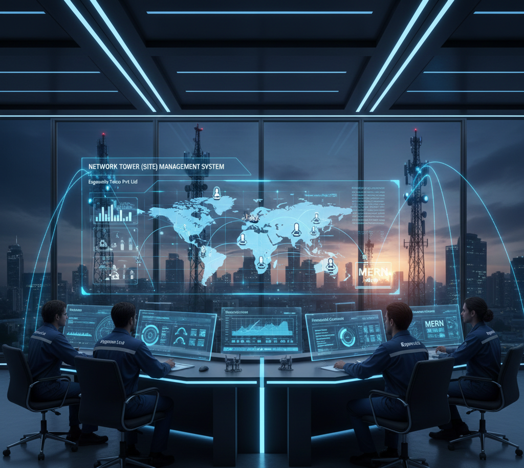 Network Tower (Site) Management System