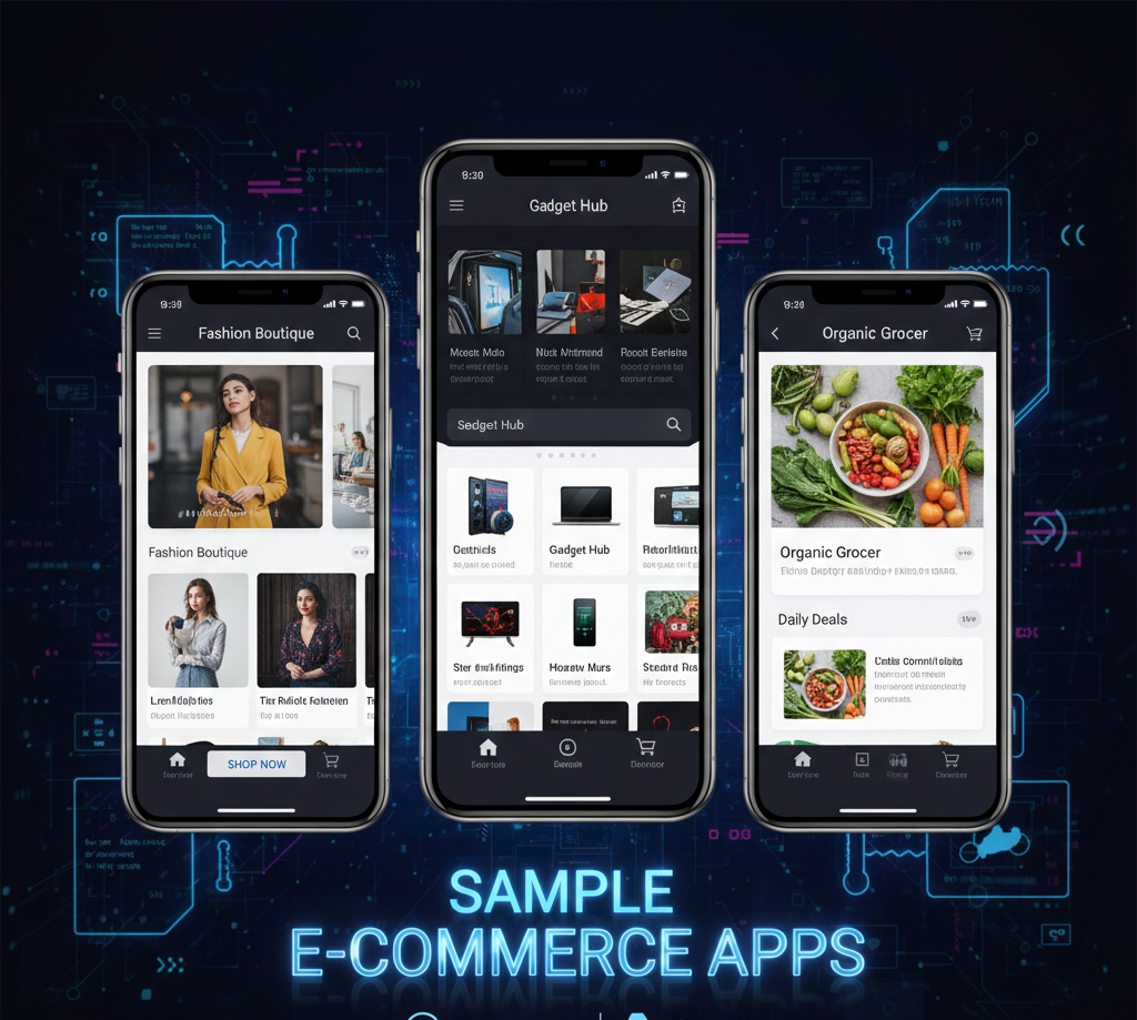 Sample E-commerce Apps